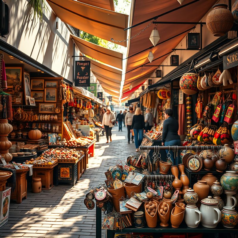 Os Melhores Lugares para Comprar Lembrancinhas de Viagem