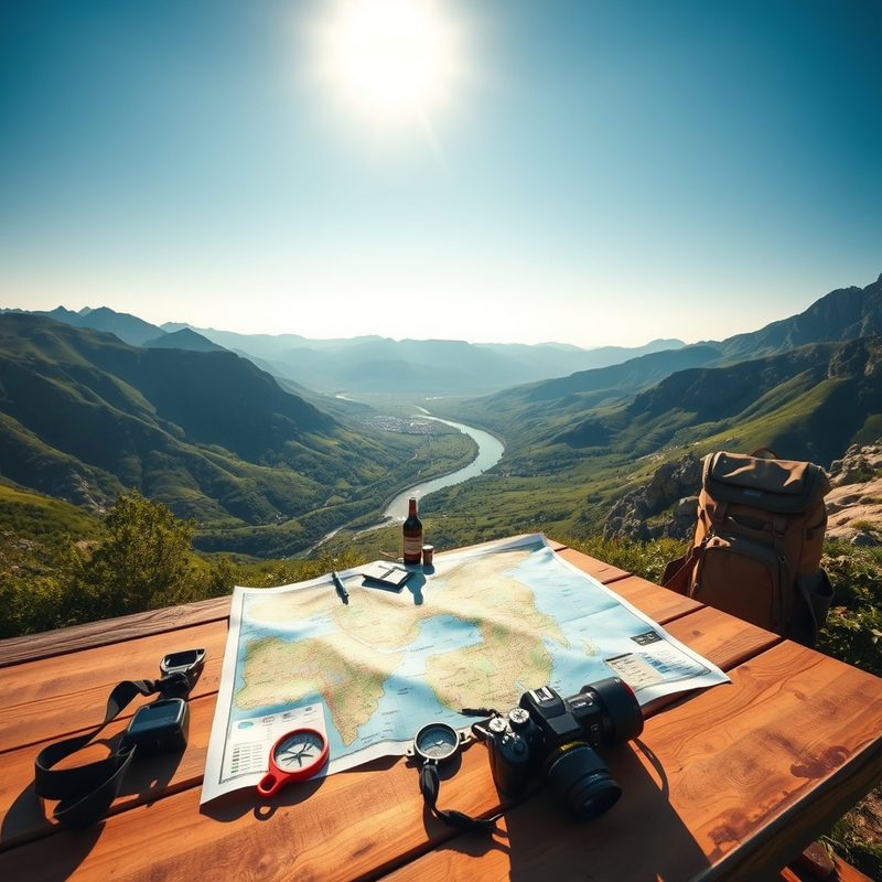Como planejar uma viagem de aventura inesquecível