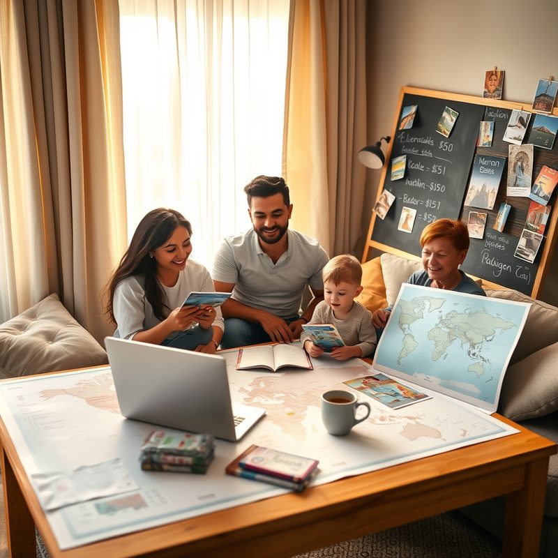 Como planejar sua viagem de Viagens em Família sem gastar muito