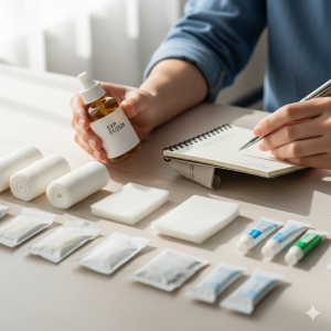 Atualizando e verificando o kit de primeiros socorros regularmente