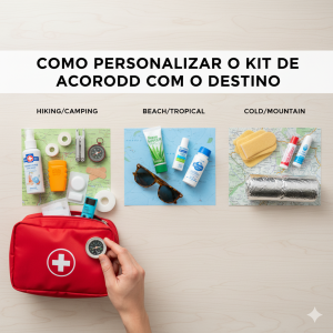 Como personalizar o kit de acordo com o destino